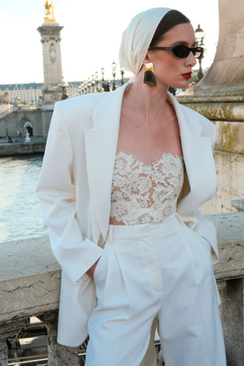 Ivory Oversized Suit