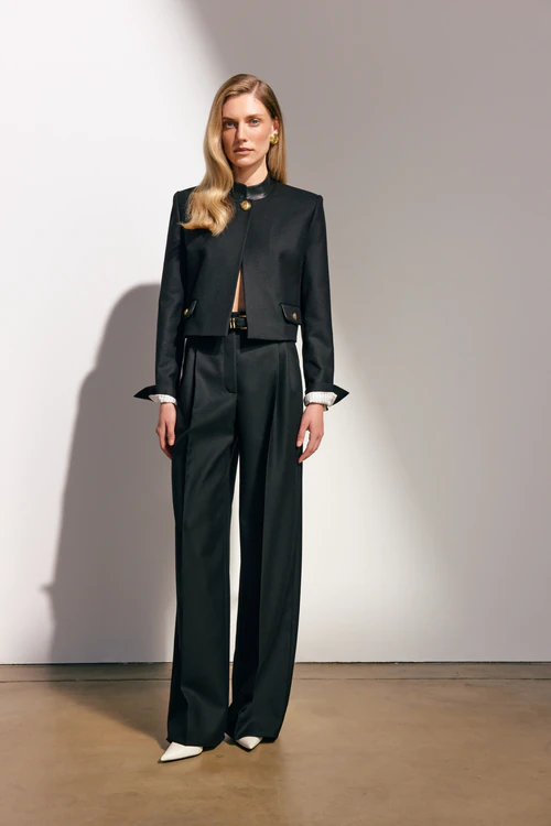 Structured Black Suit