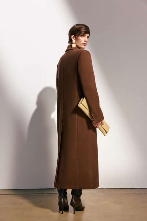 Long Double-Breasted Coat